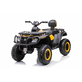 Quad XT-Speed dla dzieci Żółty + Napęd 4x4 + EVA + Wolny Start + Radio MP3 + LED